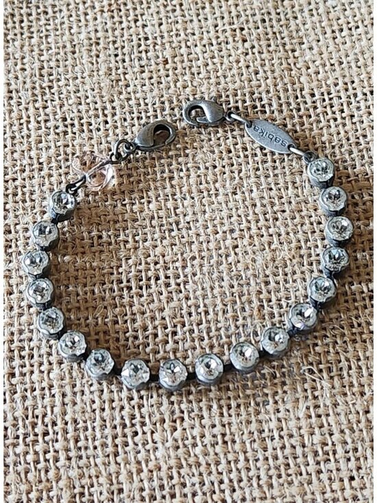 Sabika Jewelry - Sabika Small Crystal Clear Bracelet